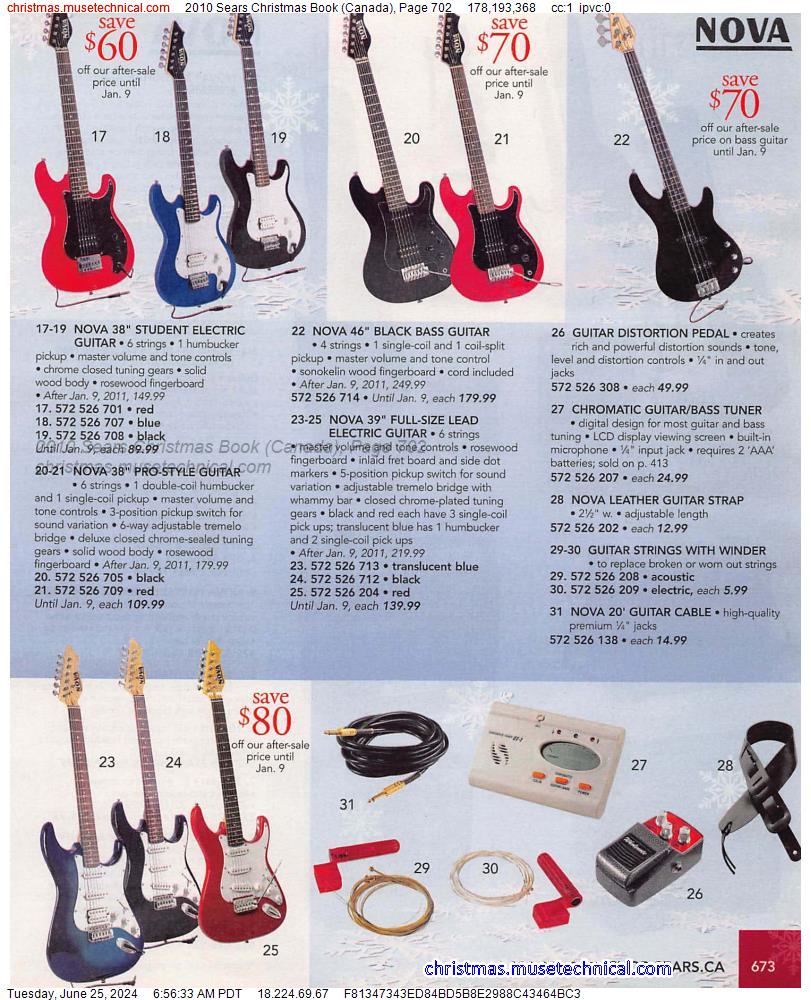 2010 Sears Christmas Book (Canada), Page 702