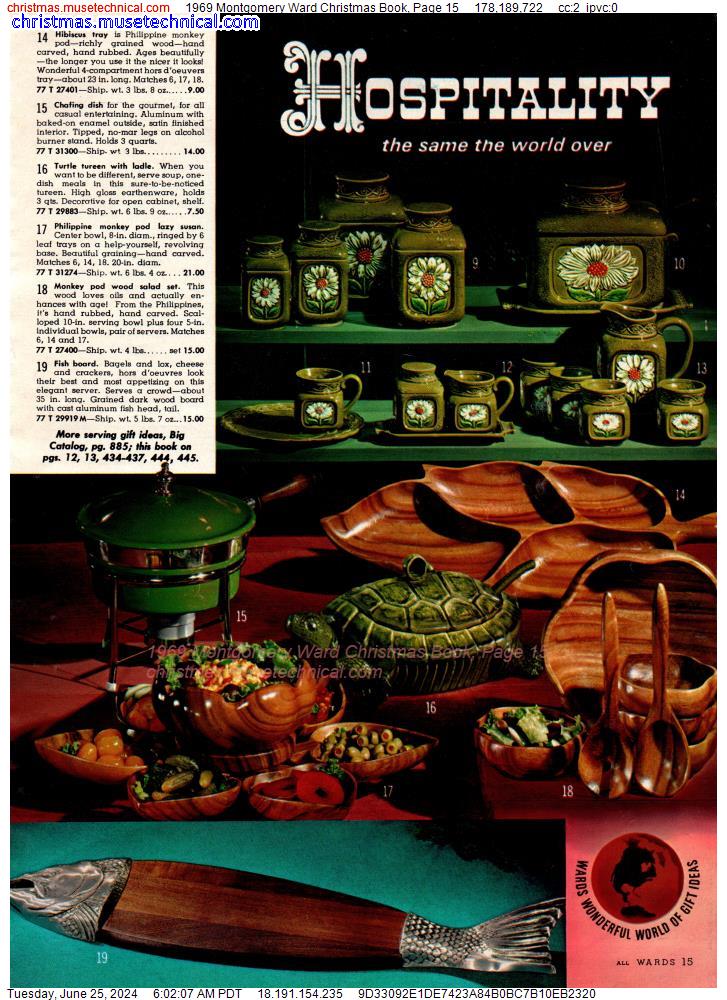 1969 Montgomery Ward Christmas Book, Page 15