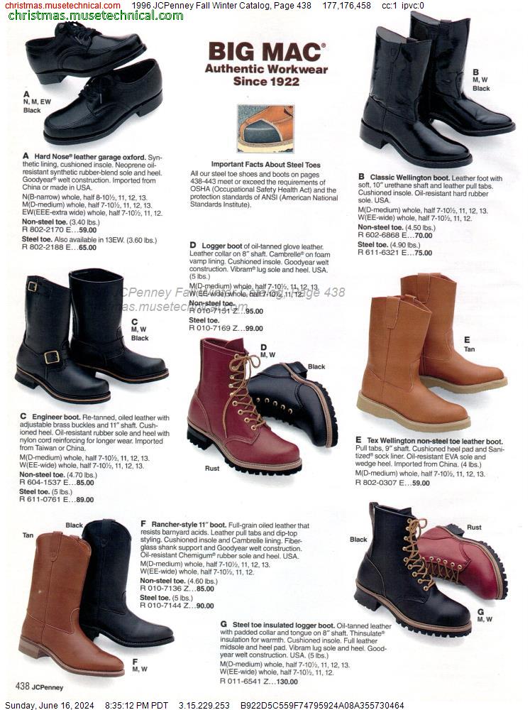 1996 JCPenney Fall Winter Catalog, Page 438
