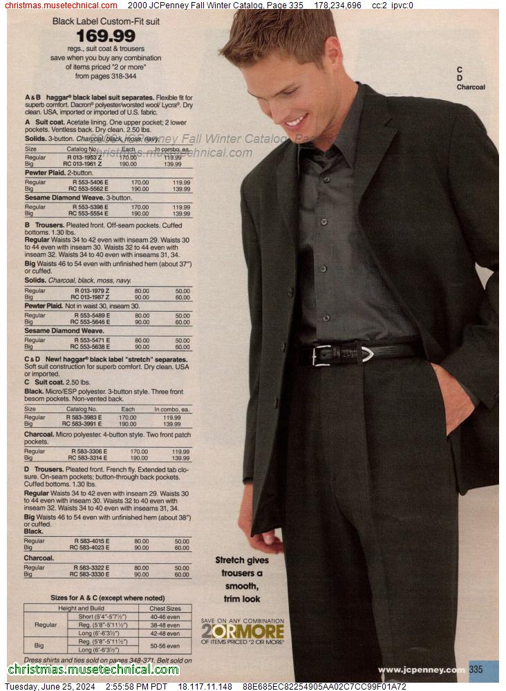 2000 JCPenney Fall Winter Catalog, Page 335
