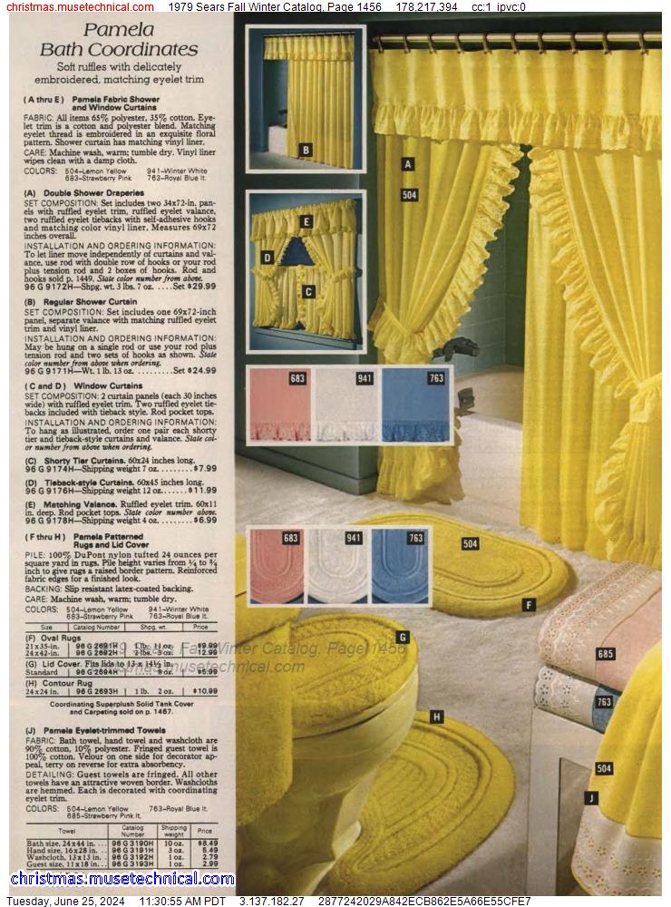 1979 Sears Fall Winter Catalog, Page 1456