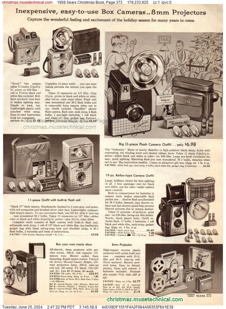 1959 Sears Christmas Book, Page 373