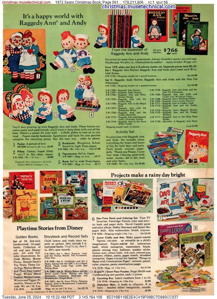 1972 Sears Christmas Book, Page 591