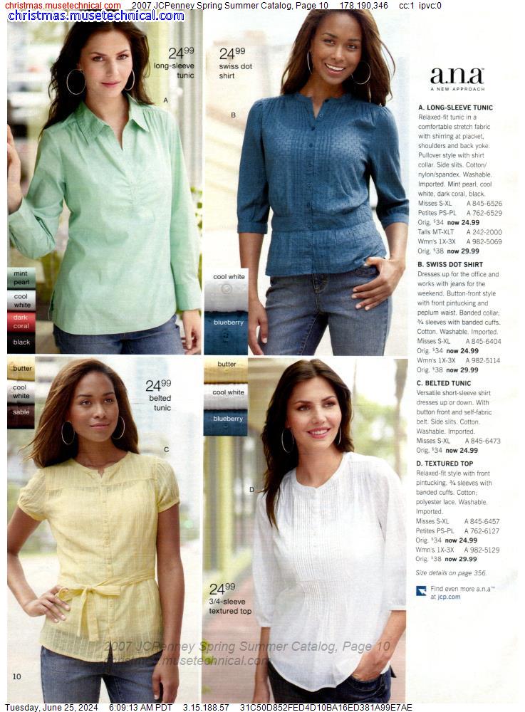 2007 JCPenney Spring Summer Catalog, Page 10