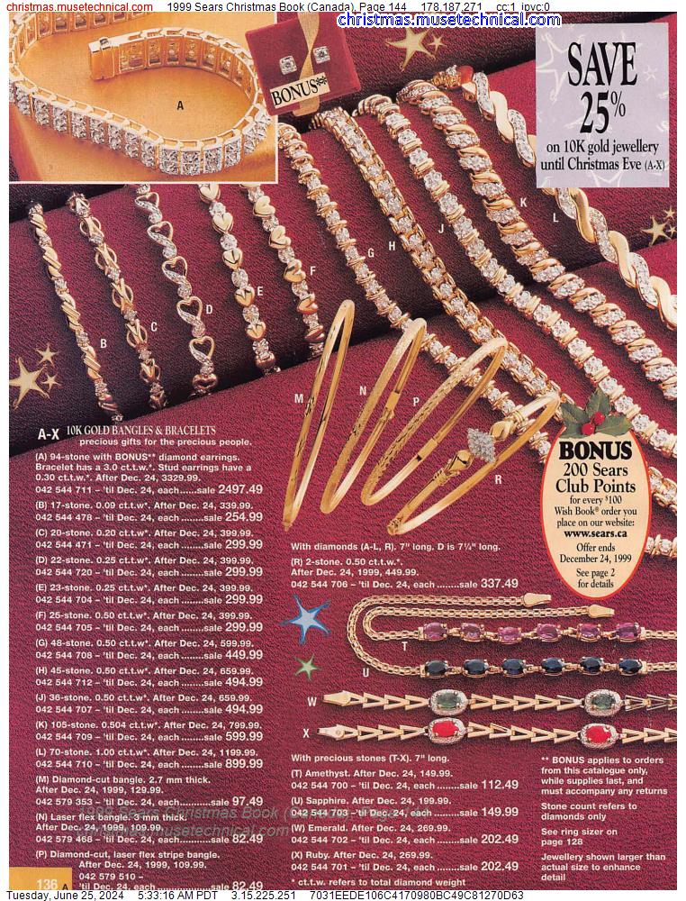 1999 Sears Christmas Book (Canada), Page 144