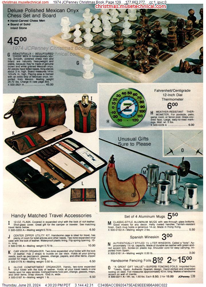 1974 JCPenney Christmas Book, Page 139