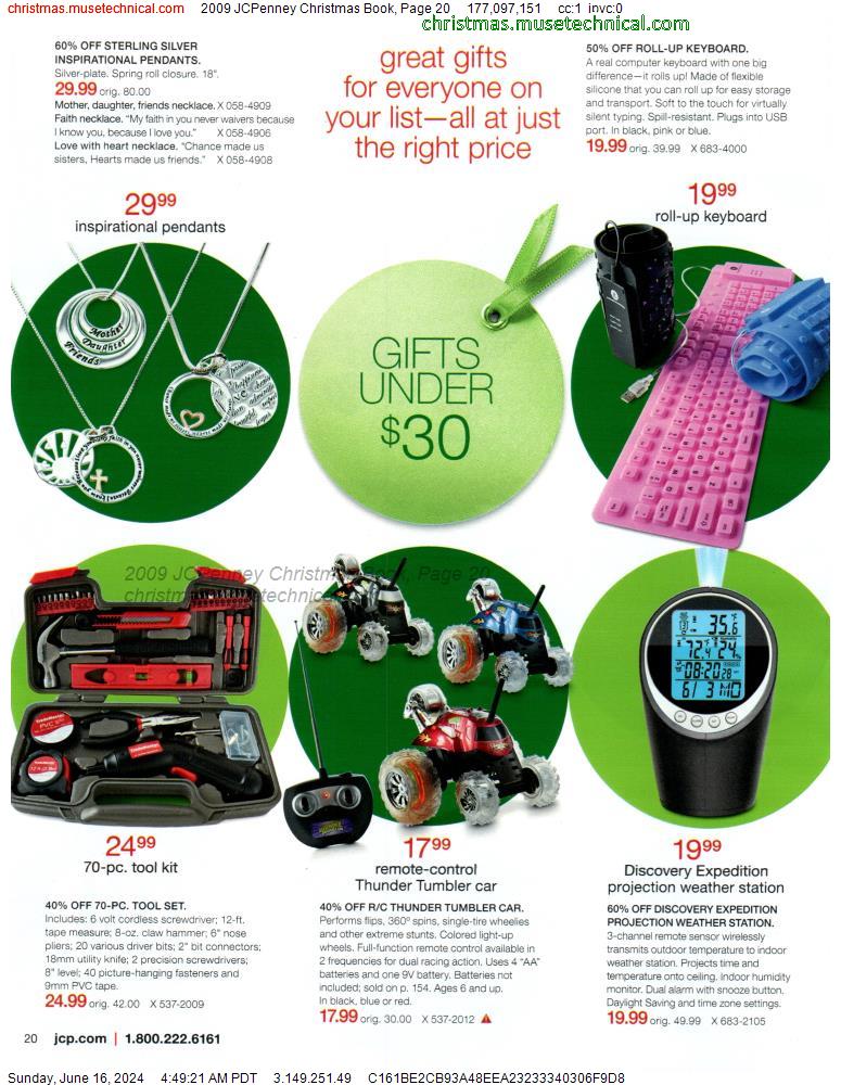 2009 JCPenney Christmas Book, Page 20