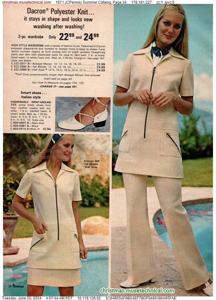 1971 JCPenney Summer Catalog, Page 34