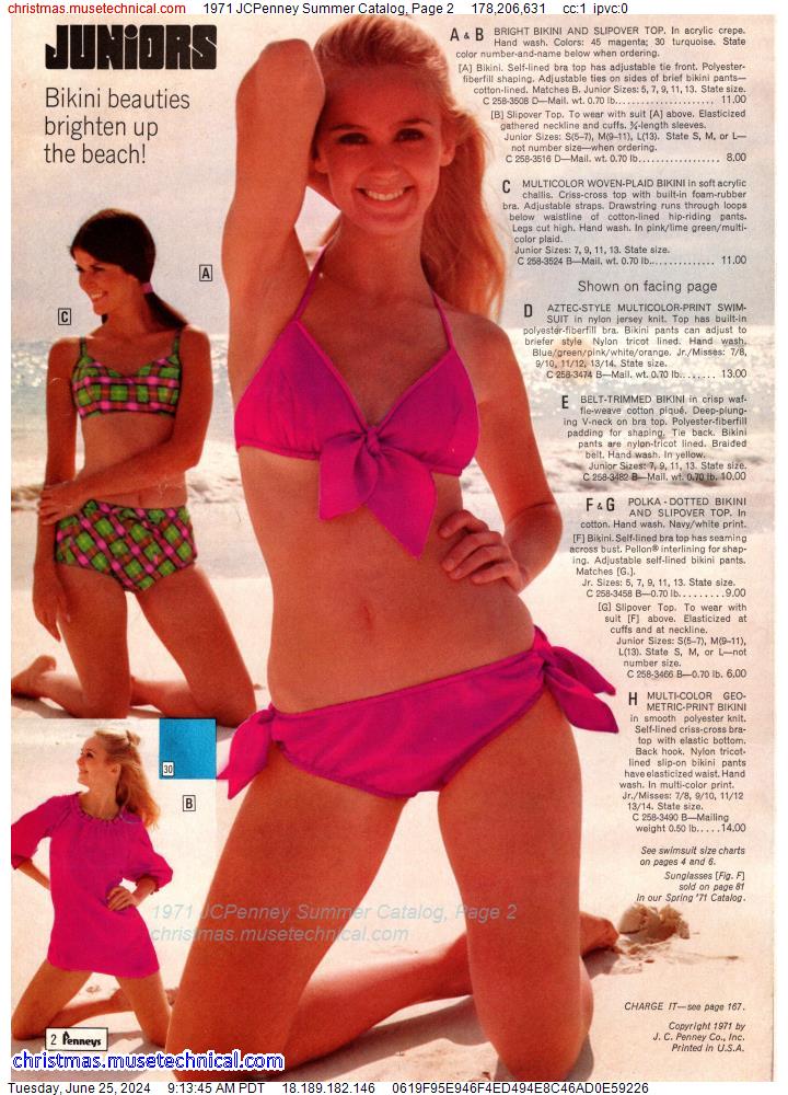 1971 JCPenney Summer Catalog, Page 2