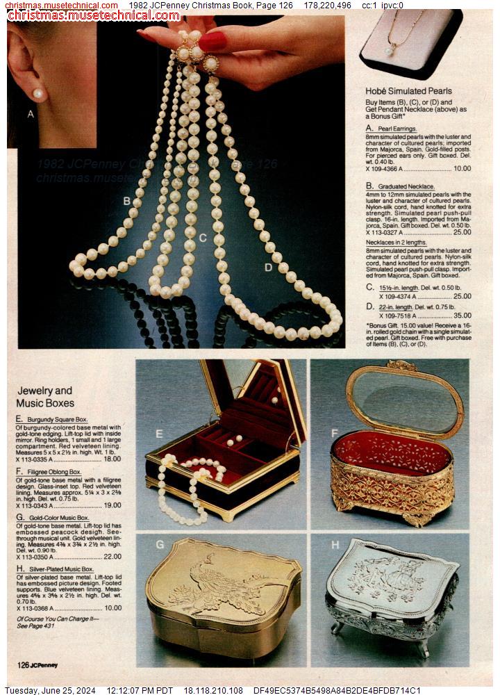 1982 JCPenney Christmas Book, Page 126