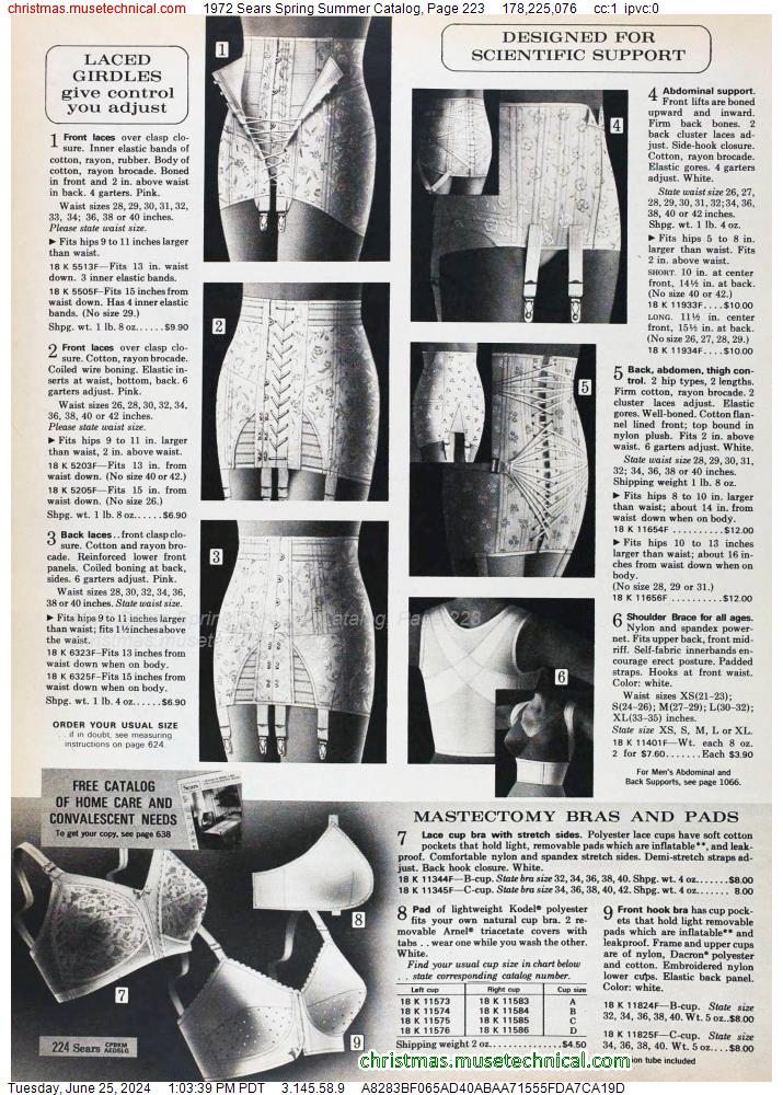 1972 Sears Spring Summer Catalog, Page 223
