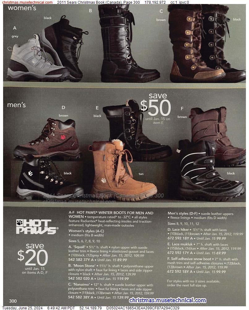 2011 Sears Christmas Book (Canada), Page 300