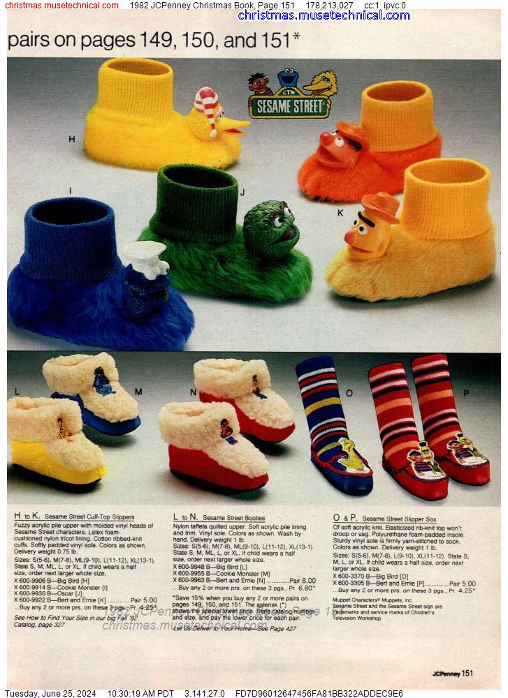 1982 JCPenney Christmas Book, Page 151