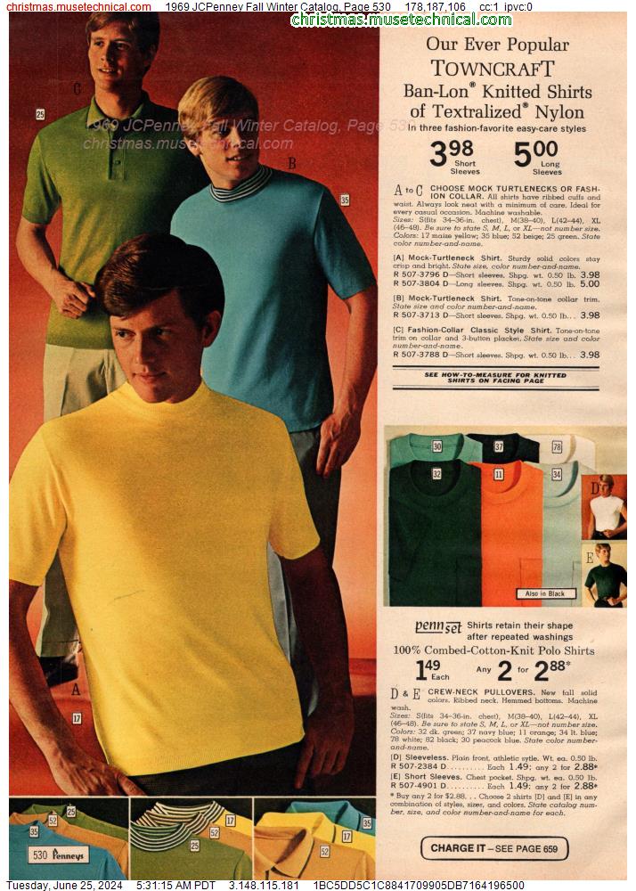 1969 JCPenney Fall Winter Catalog, Page 530