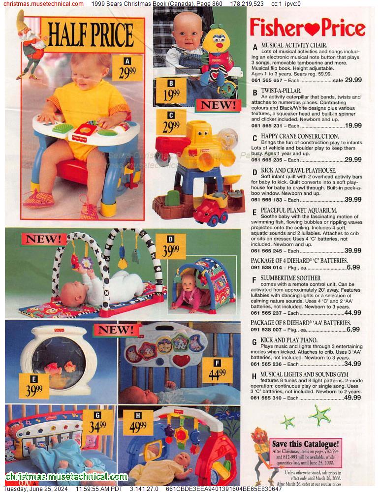 1999 Sears Christmas Book (Canada), Page 860