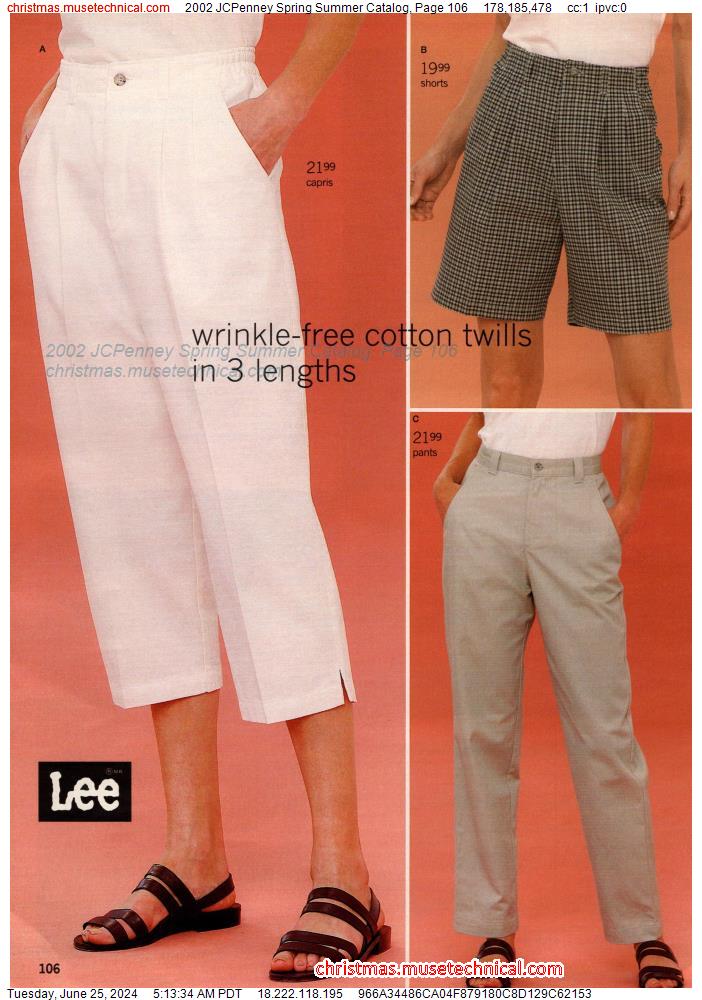 2002 JCPenney Spring Summer Catalog, Page 106