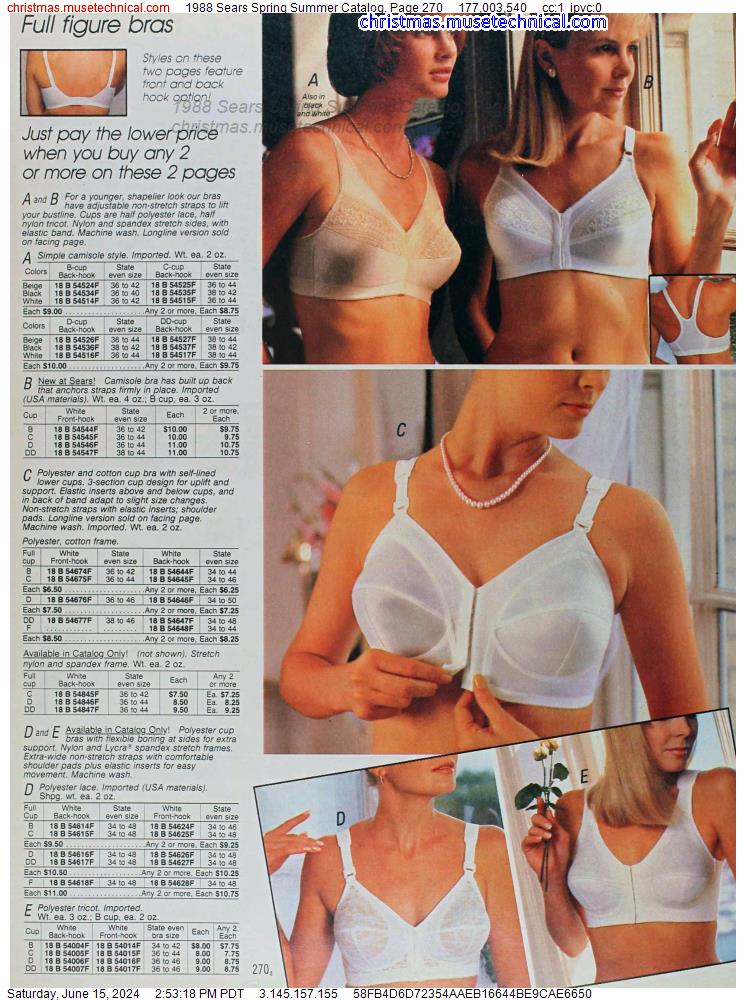 1988 Sears Spring Summer Catalog, Page 270