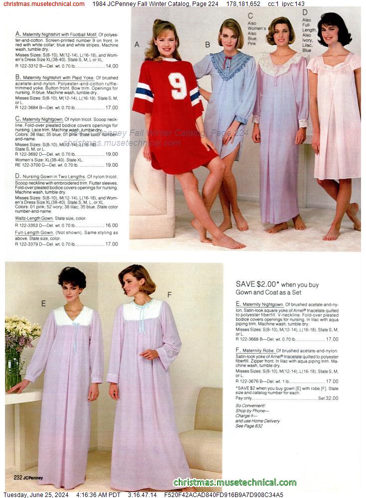 1984 JCPenney Fall Winter Catalog, Page 224