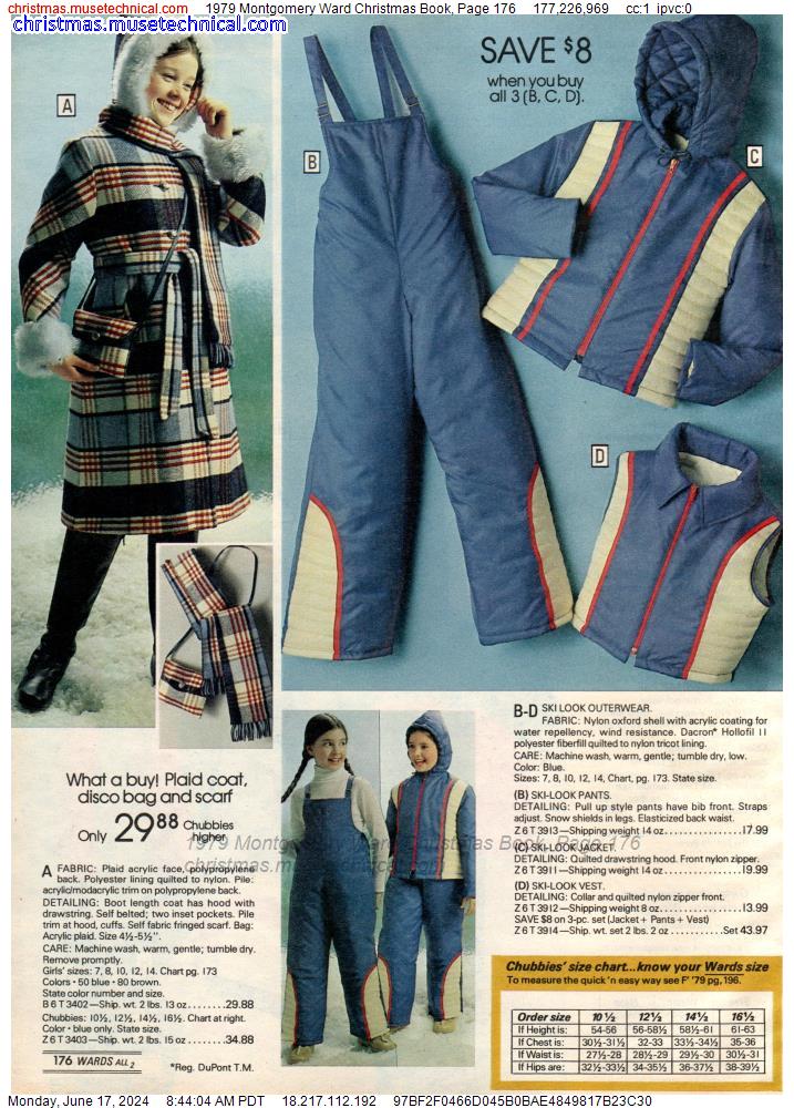 1979 Montgomery Ward Christmas Book, Page 176