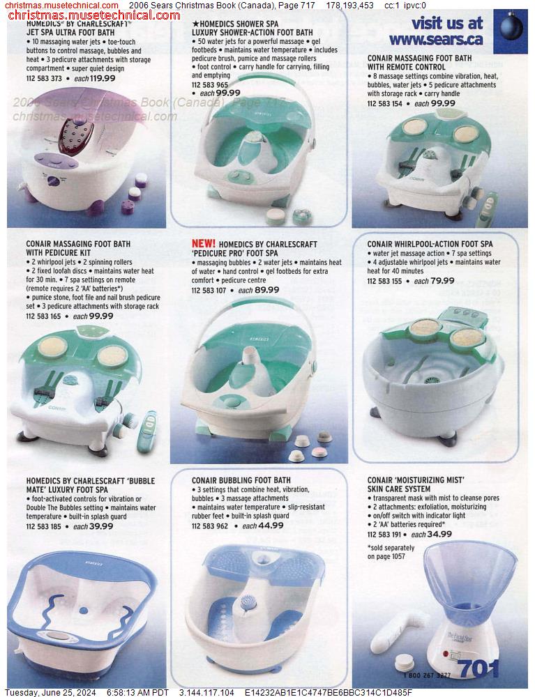 2006 Sears Christmas Book (Canada), Page 717