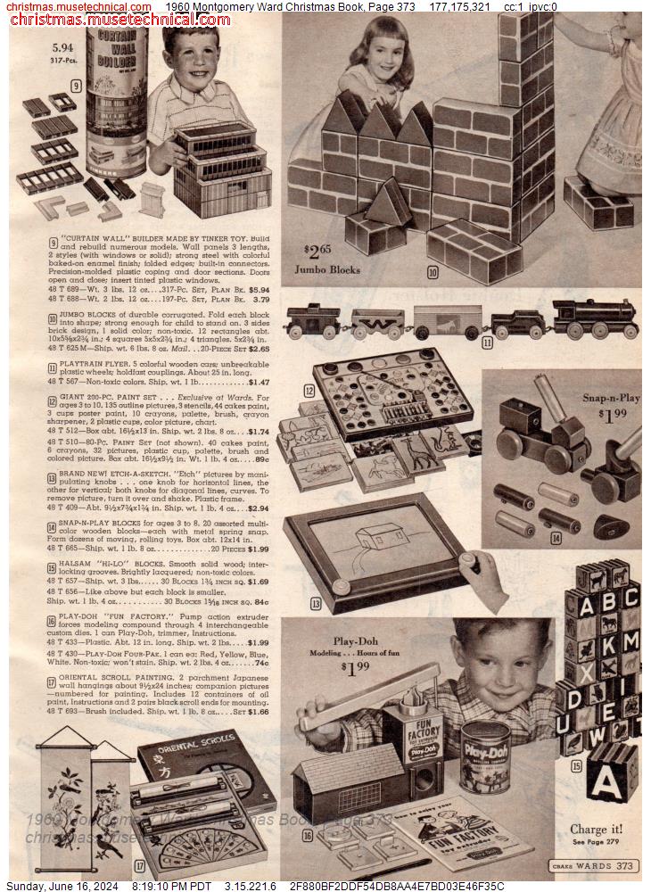 1960 Montgomery Ward Christmas Book, Page 373