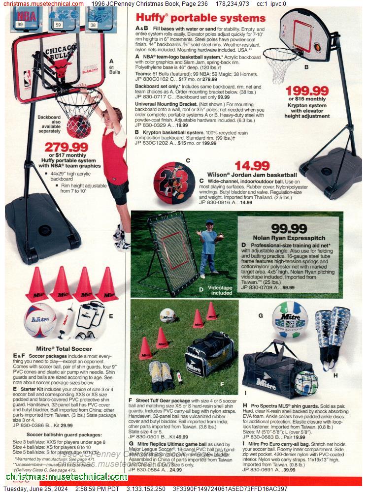 1996 JCPenney Christmas Book, Page 236