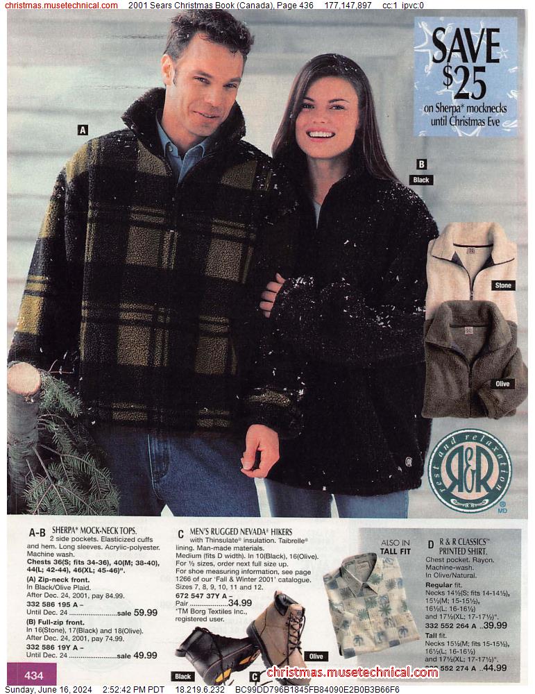 2001 Sears Christmas Book (Canada), Page 436