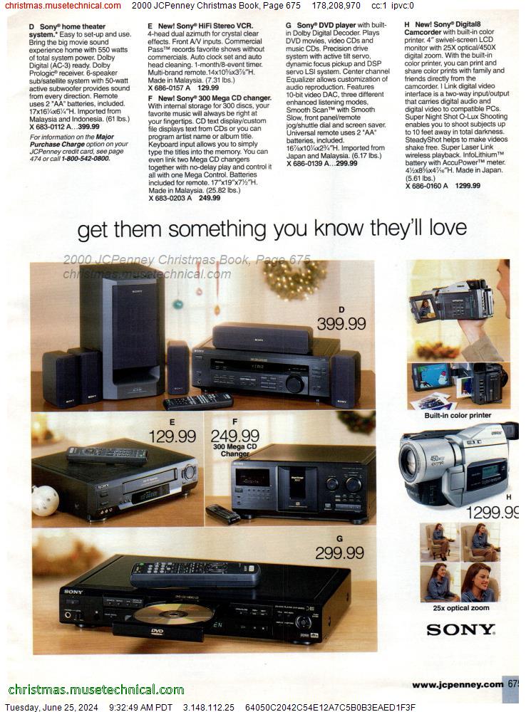 2000 JCPenney Christmas Book, Page 675