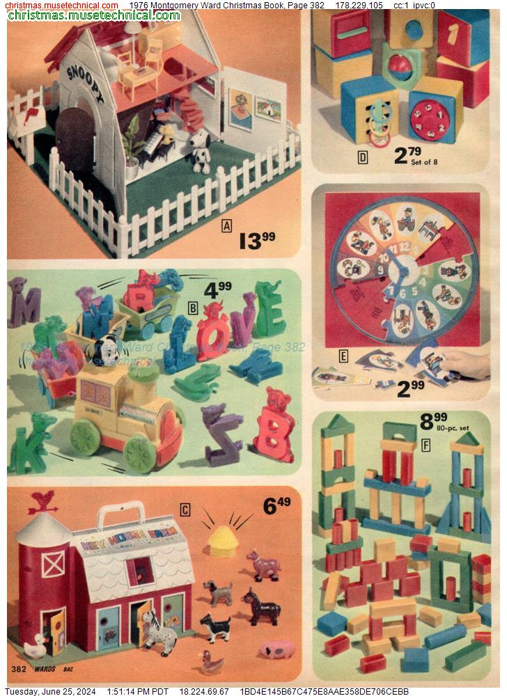 1976 Montgomery Ward Christmas Book, Page 382