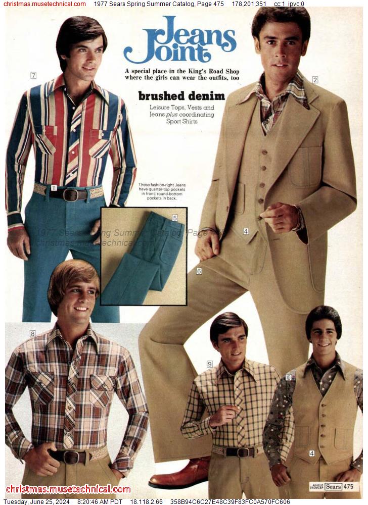 1977 Sears Spring Summer Catalog, Page 475