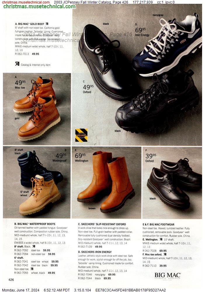 2003 JCPenney Fall Winter Catalog, Page 426