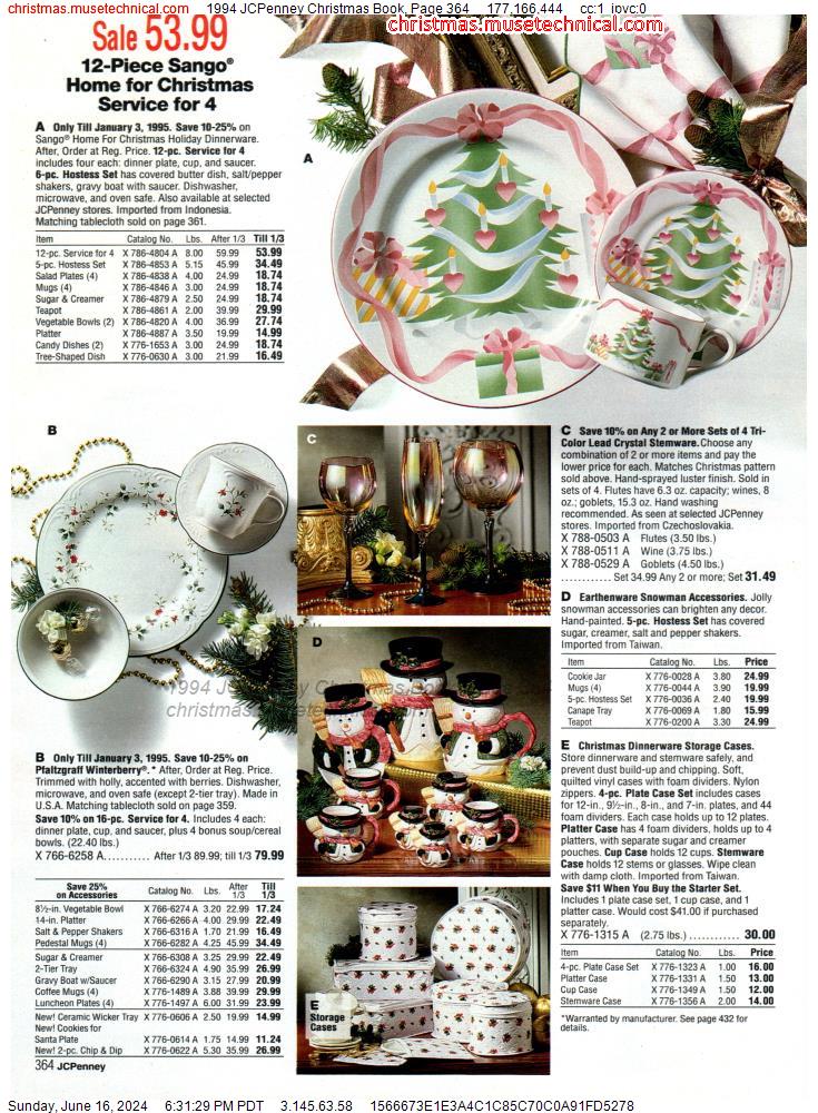 1994 JCPenney Christmas Book, Page 364