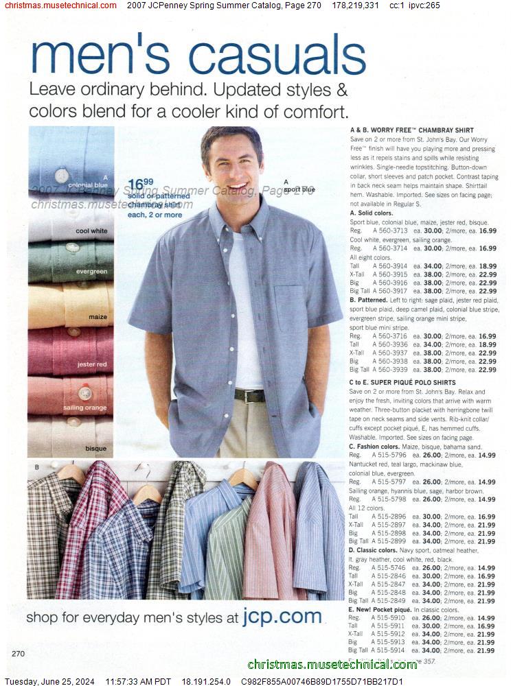 2007 JCPenney Spring Summer Catalog, Page 270
