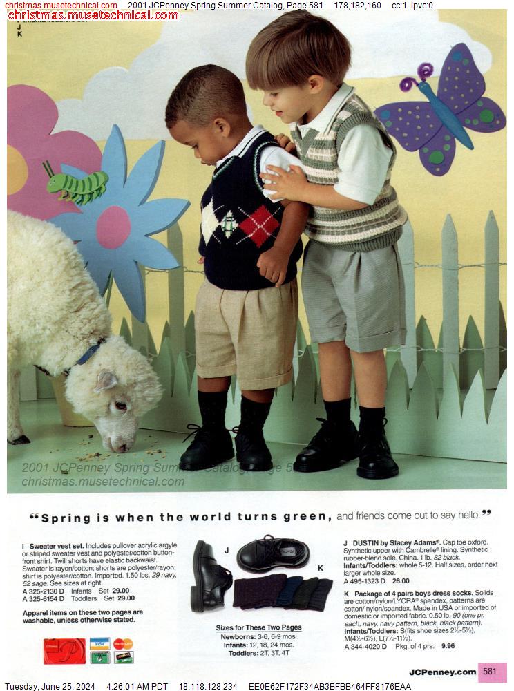 2001 JCPenney Spring Summer Catalog, Page 581
