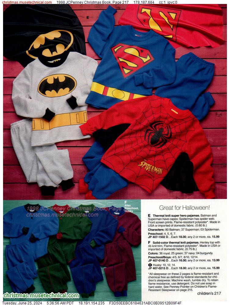 1998 JCPenney Christmas Book, Page 217