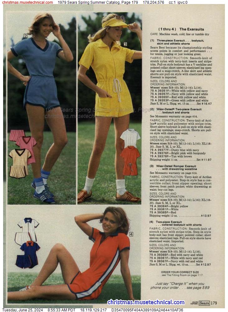 1979 Sears Spring Summer Catalog, Page 179