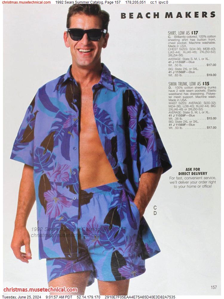 1992 Sears Summer Catalog, Page 157