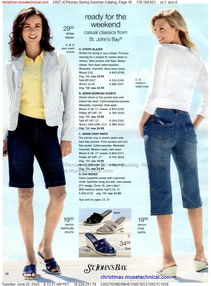 2007 JCPenney Spring Summer Catalog, Page 16