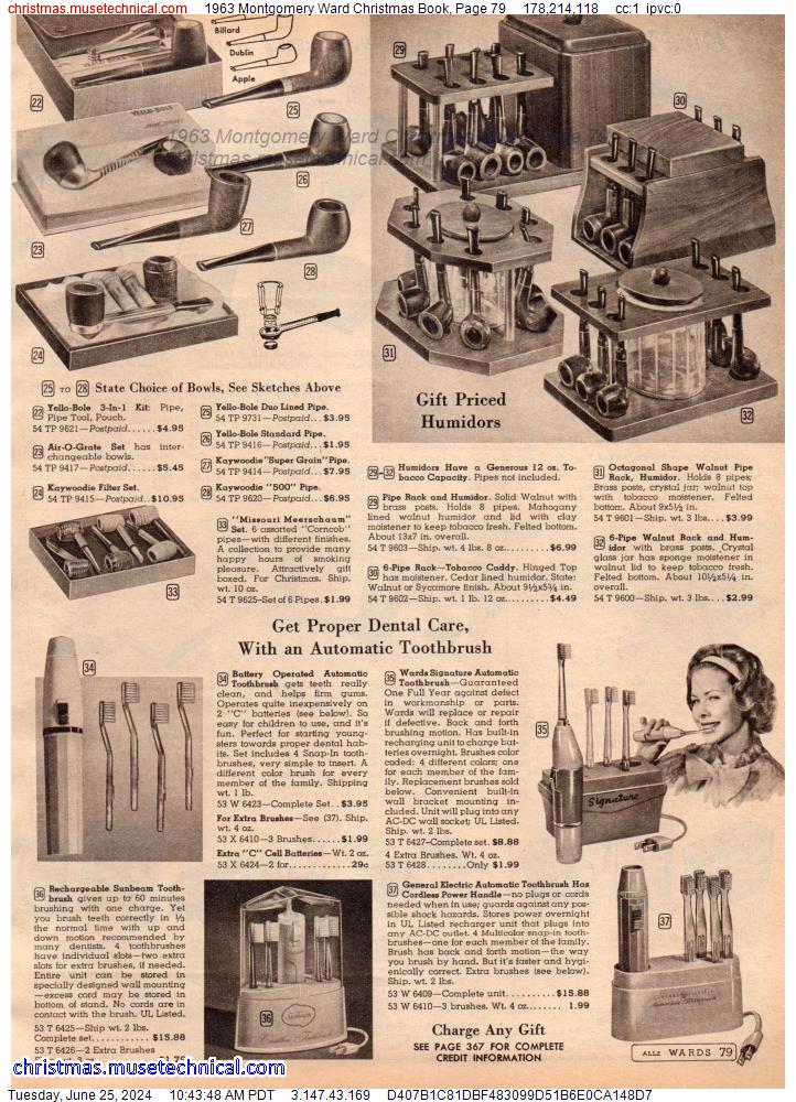 1963 Montgomery Ward Christmas Book, Page 79