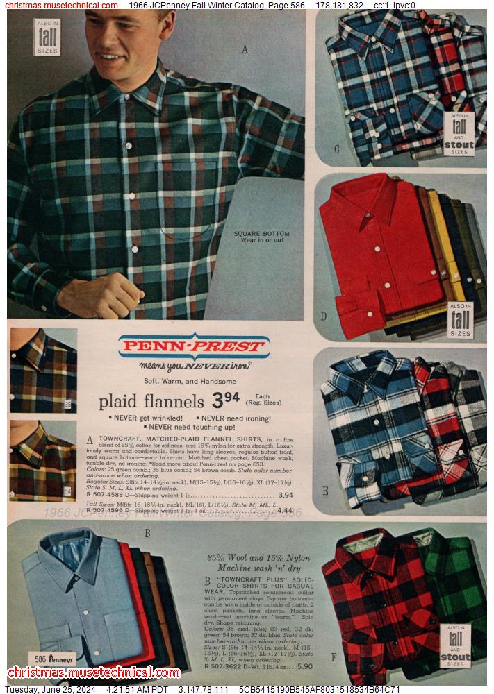 1966 JCPenney Fall Winter Catalog, Page 586