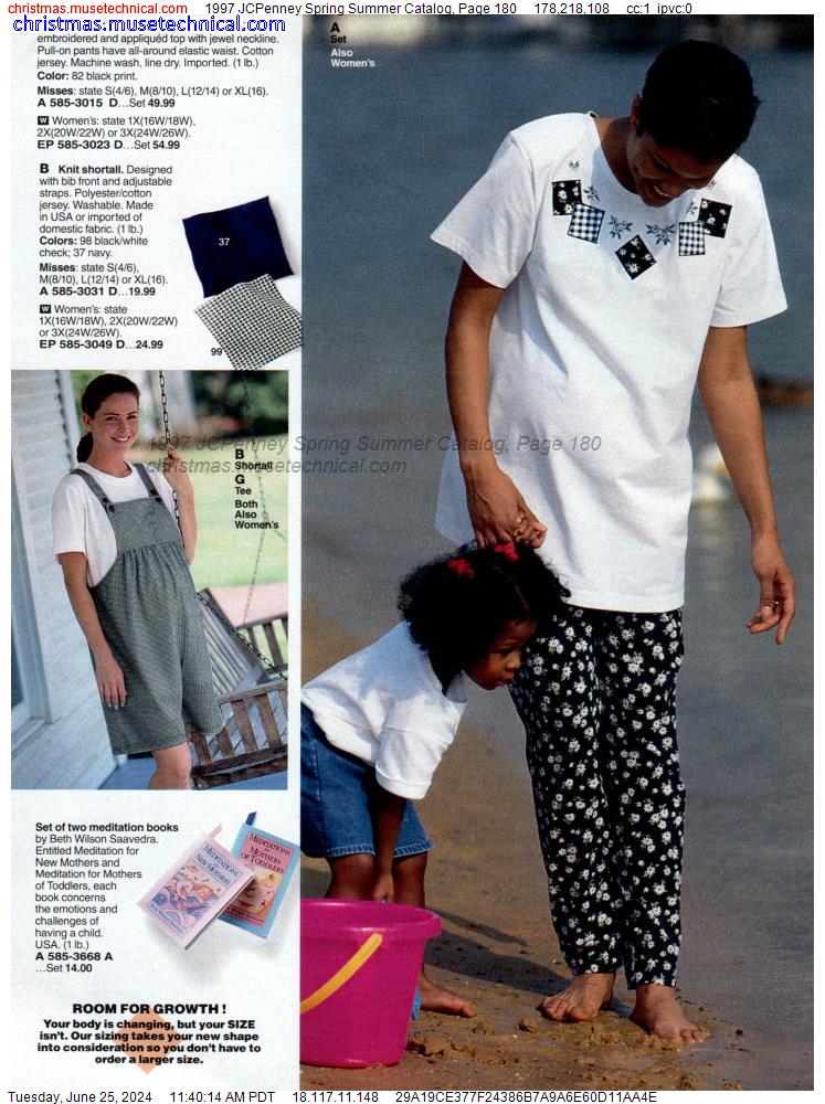 1997 JCPenney Spring Summer Catalog, Page 180