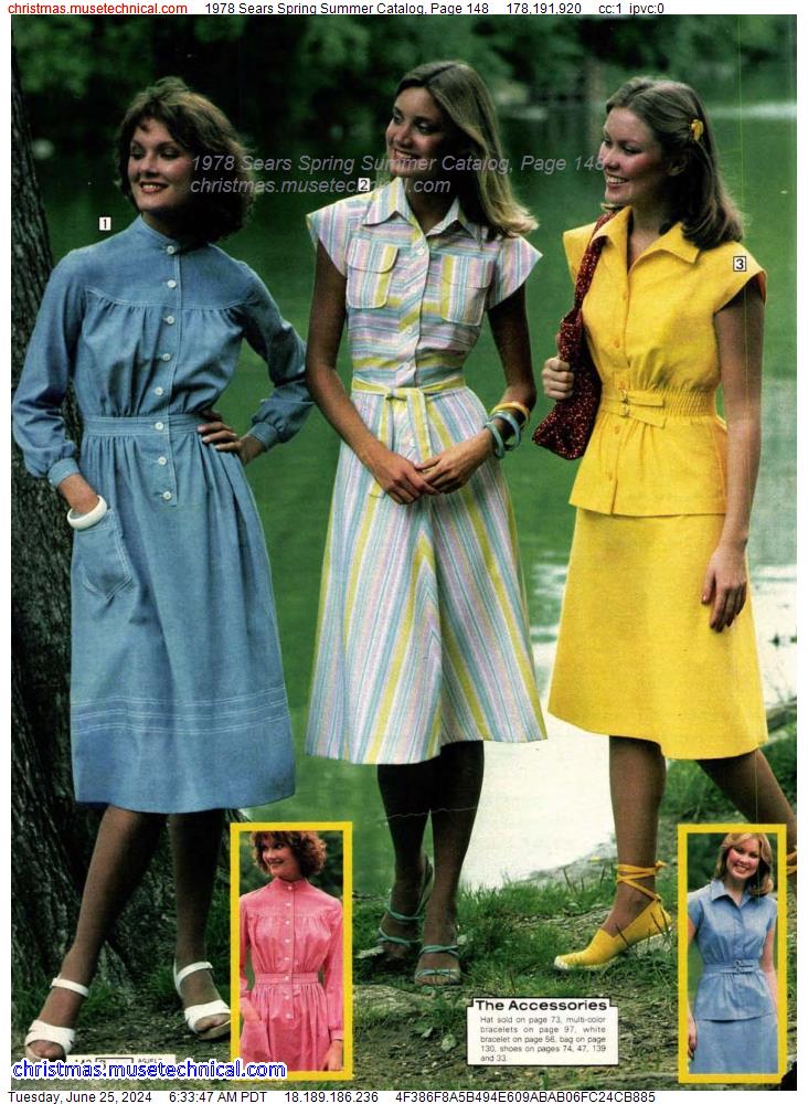 1978 Sears Spring Summer Catalog, Page 148