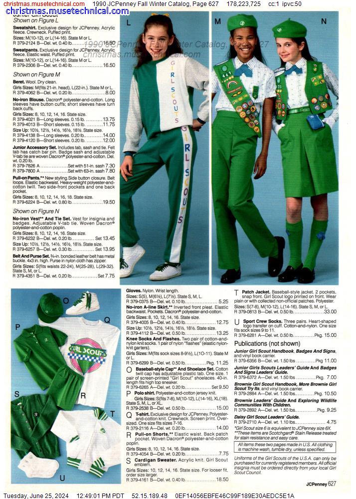 1990 JCPenney Fall Winter Catalog, Page 627