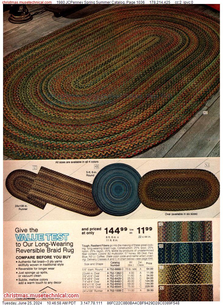 1980 JCPenney Spring Summer Catalog, Page 1036