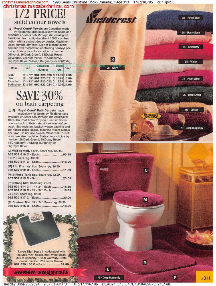 1996 Sears Christmas Book (Canada), Page 313