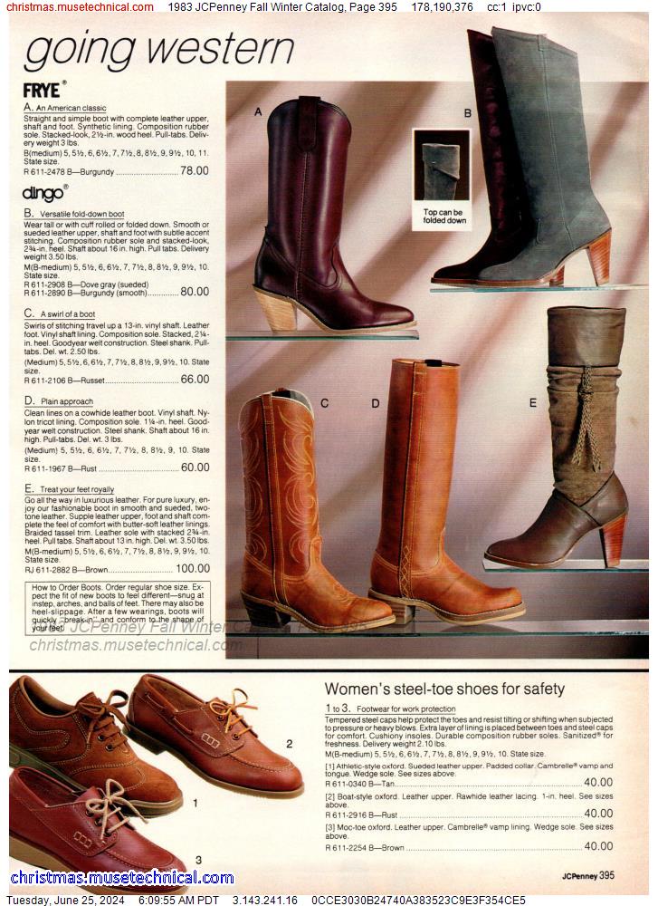 1983 JCPenney Fall Winter Catalog, Page 395