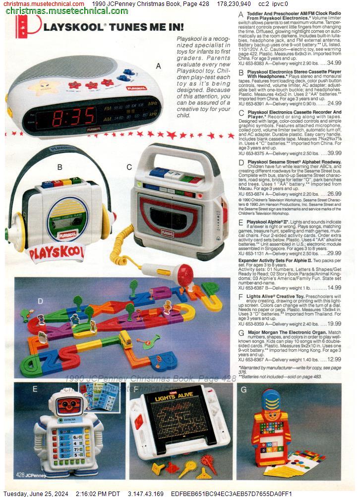 1990 JCPenney Christmas Book, Page 428