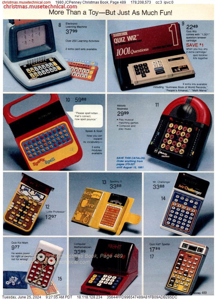 1980 JCPenney Christmas Book, Page 489