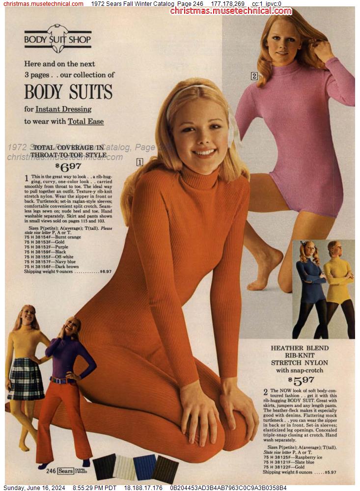 1972 Sears Fall Winter Catalog, Page 246