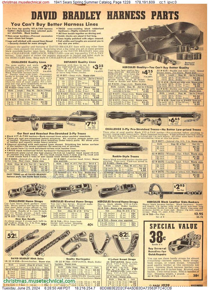1941 Sears Spring Summer Catalog, Page 1228